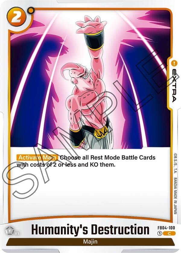 Image for Humanity's Destruction (Ultra Limit) (FB04-100) - Dragon Ball Super: Fusion World