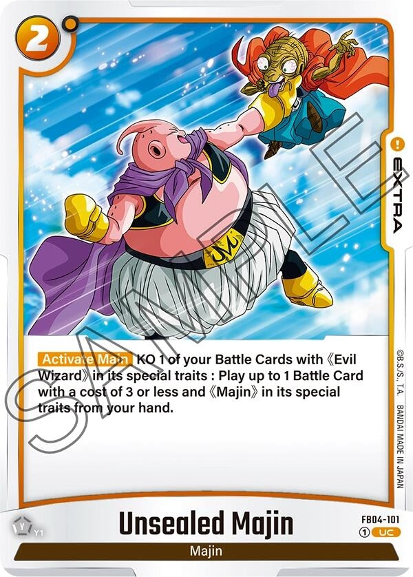 Image for Unsealed Majin (Ultra Limit) (FB04-101) - Dragon Ball Super: Fusion World