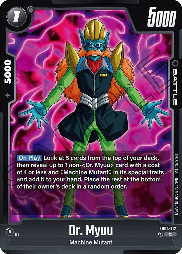 Image for Dr. Myuu (Ultra Limit) (FB04-112) - Dragon Ball Super: Fusion World