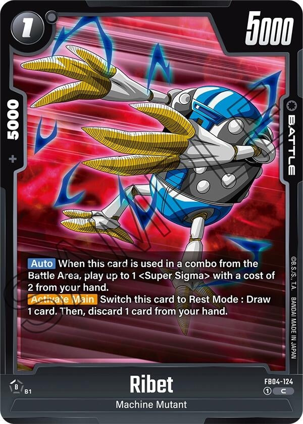 Image for Ribet (Ultra Limit) (FB04-124) - Dragon Ball Super: Fusion World