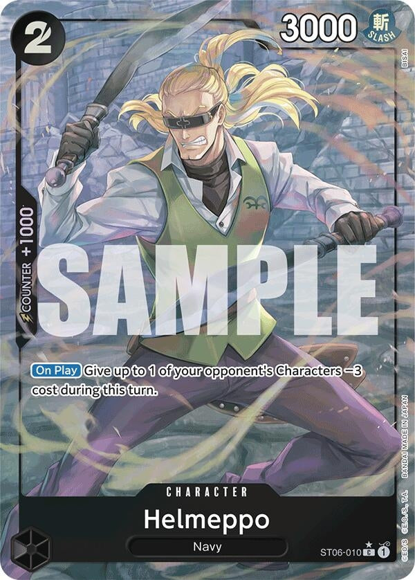 Image for Helmeppo (Full Art) (Premium Booster -The Best-) (ST06-010) - One Piece Card Game