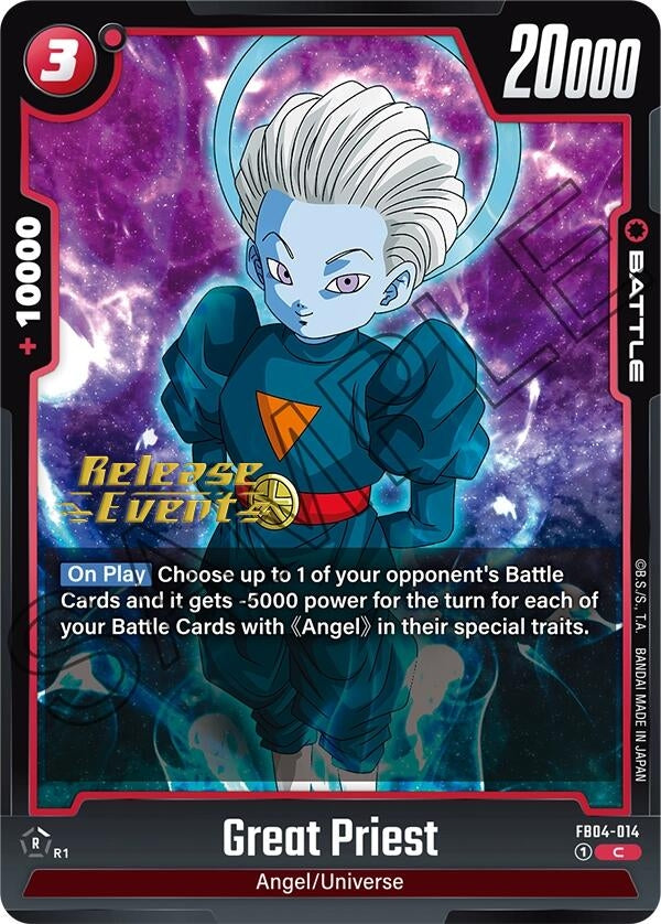 Image for Great Priest (Ultra Limit Release Event Cards) (FB04-014) - Dragon Ball Super: Fusion World