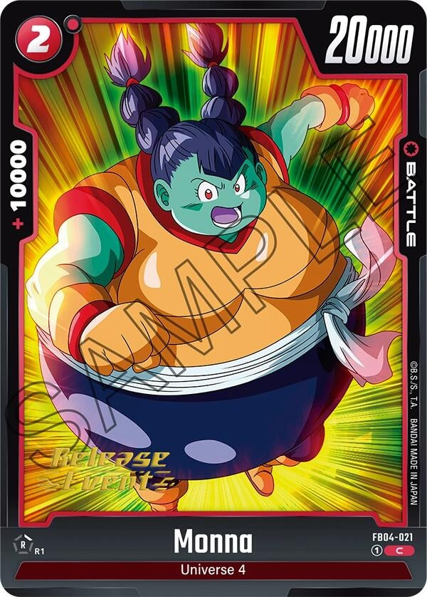 Image for Monna (Ultra Limit Release Event Cards) (FB04-021) - Dragon Ball Super: Fusion World