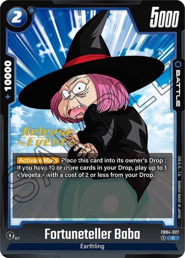 Image for Fortuneteller Baba (Ultra Limit Release Event Cards) (FB04-027) - Dragon Ball Super: Fusion World