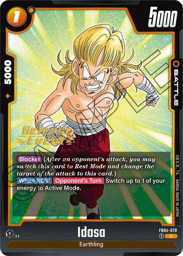 Image for Idasa (Ultra Limit Release Event Cards) (FB04-078) - Dragon Ball Super: Fusion World