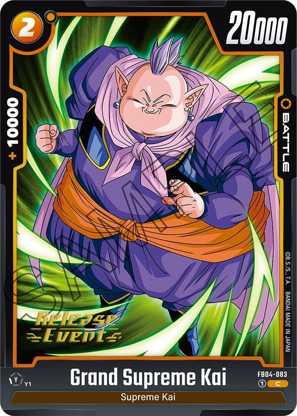 Image for Grand Supreme Kai (Ultra Limit Release Event Cards) (FB04-083) - Dragon Ball Super: Fusion World