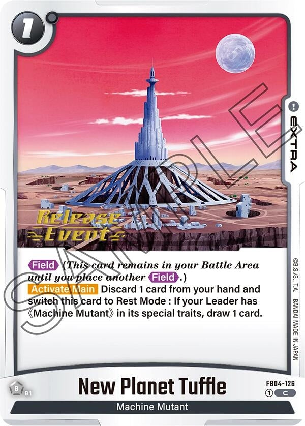 Image for New Planet Tuffle (Ultra Limit Release Event Cards) (FB04-126) - Dragon Ball Super: Fusion World