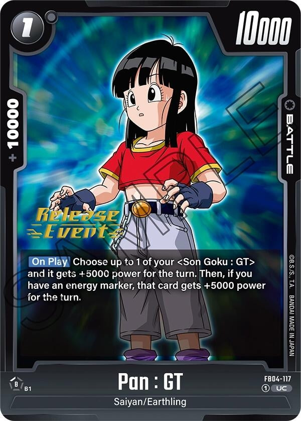 Image for Pan : GT (Ultra Limit Release Event Cards) (FB04-117) - Dragon Ball Super: Fusion World