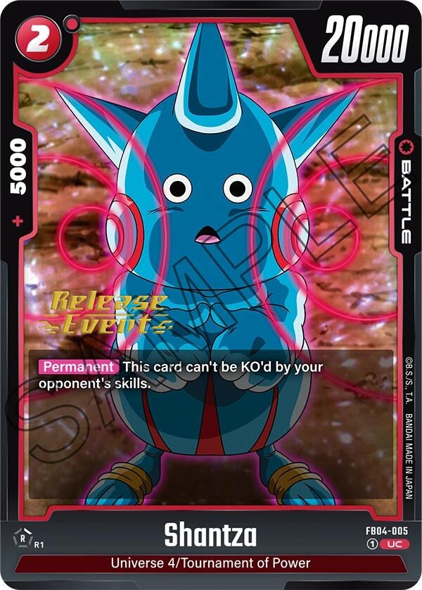 Image for Shantza (Ultra Limit Release Event Cards) (FB04-005) - Dragon Ball Super: Fusion World