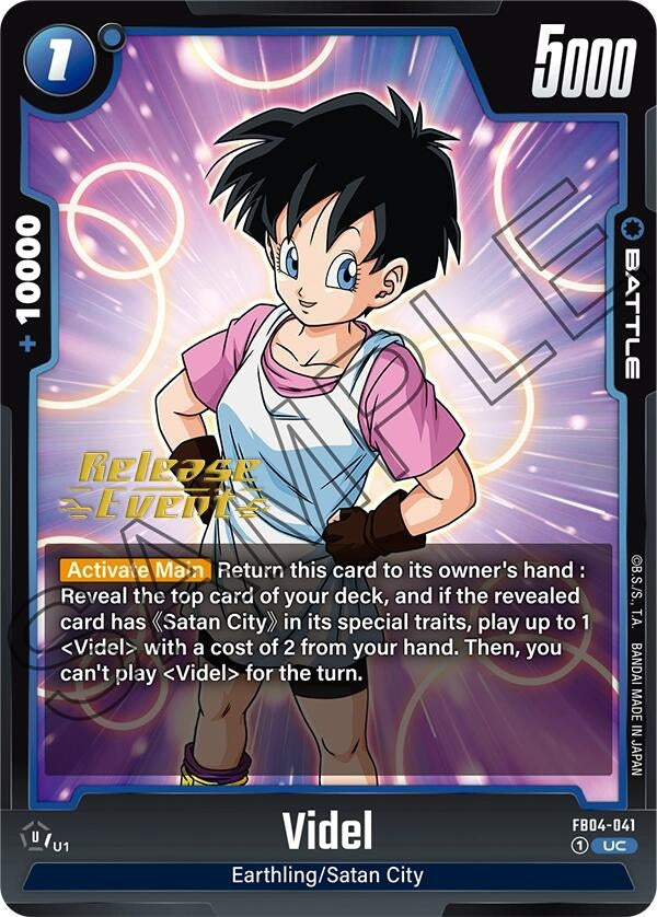 Image for Videl (Ultra Limit Release Event Cards) (FB04-041) - Dragon Ball Super: Fusion World