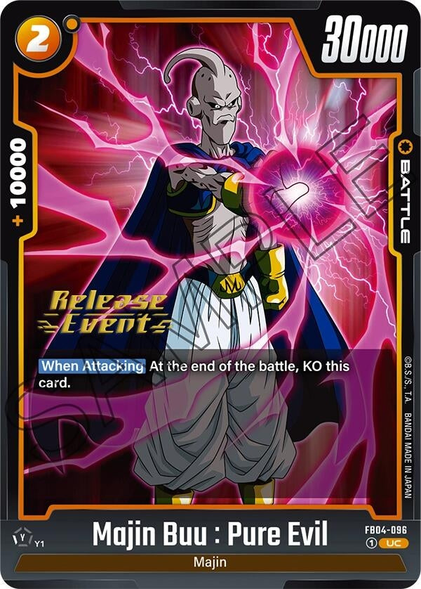 Image for Majin Buu : Pure Evil (Ultra Limit Release Event Cards) (FB04-096) - Dragon Ball Super: Fusion World