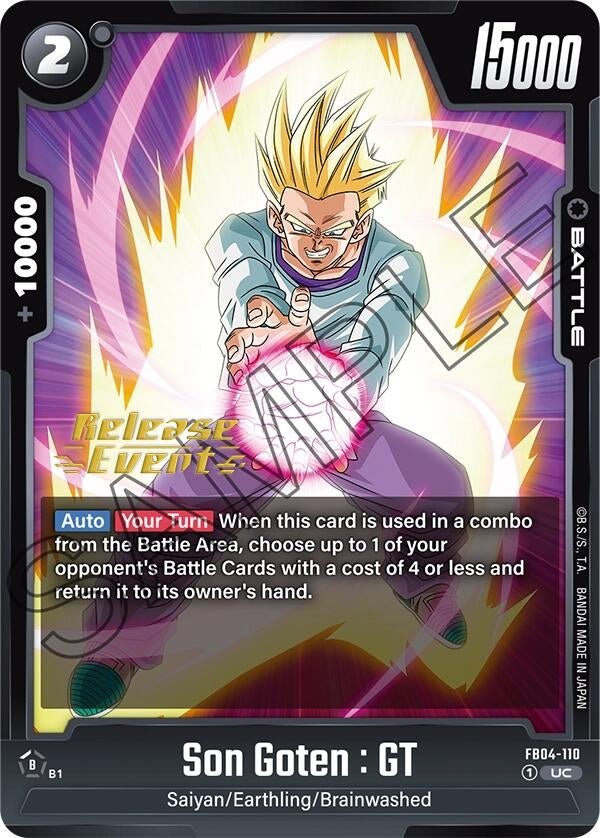 Image for Son Goten : GT (Ultra Limit Release Event Cards) (FB04-110) - Dragon Ball Super: Fusion World