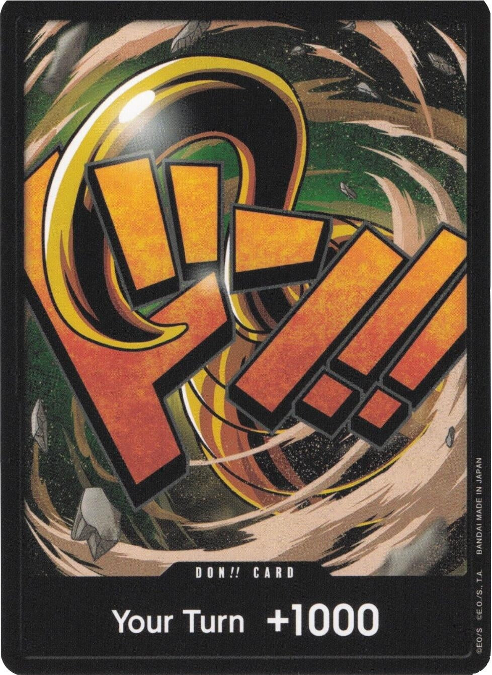 Image for DON!! Card (Crocodile) (Premium Booster -The Best-) - One Piece Card Game