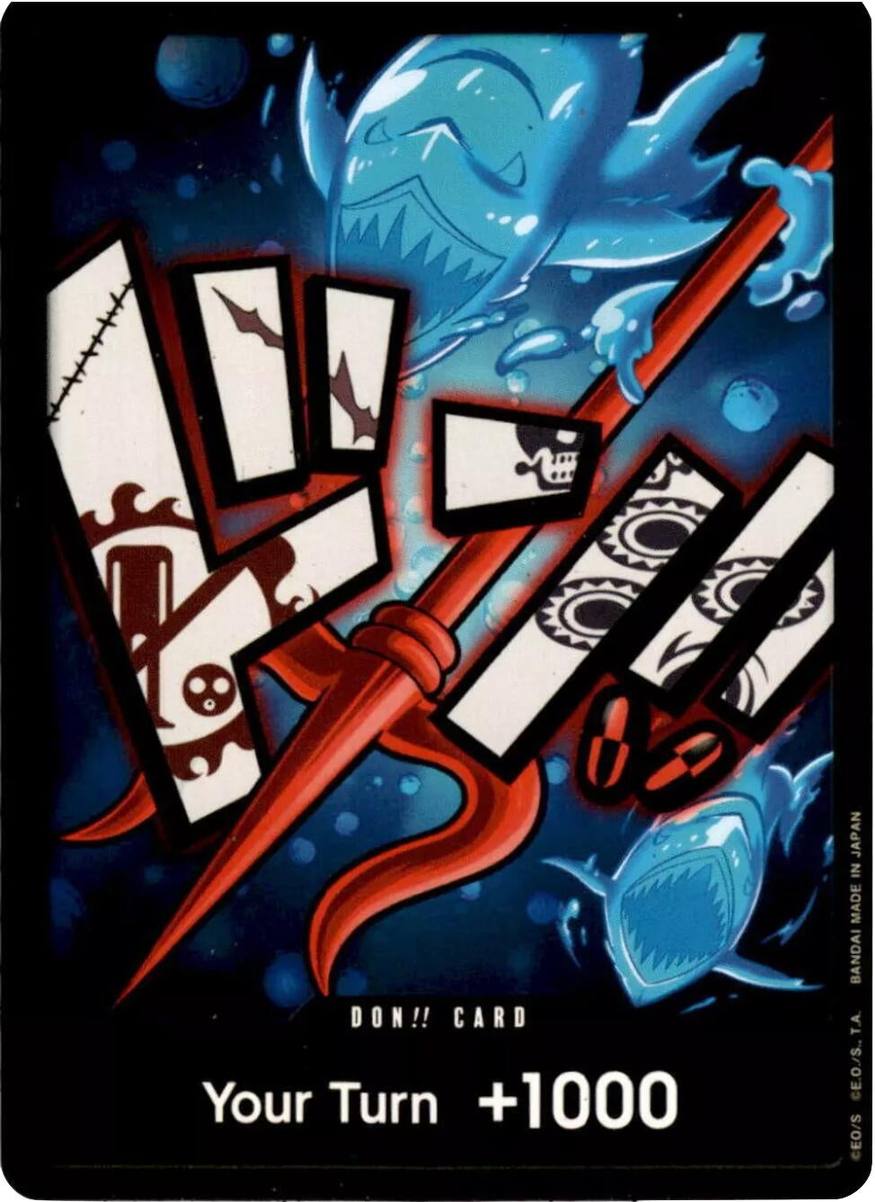 Image for DON!! Card (Hody Jones) (Premium Booster -The Best-) - One Piece Card Game