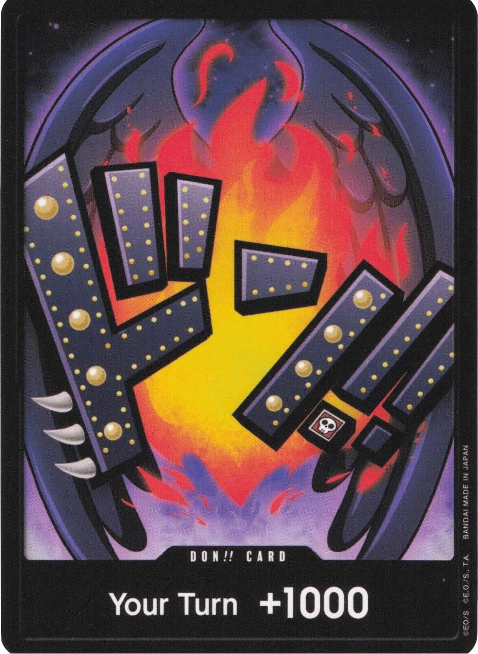 Image for DON!! Card (King) (Premium Booster -The Best-) - One Piece Card Game