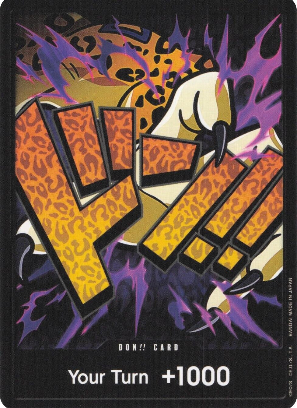 Image for DON!! Card (Rob Lucci) (Premium Booster -The Best-) - One Piece Card Game