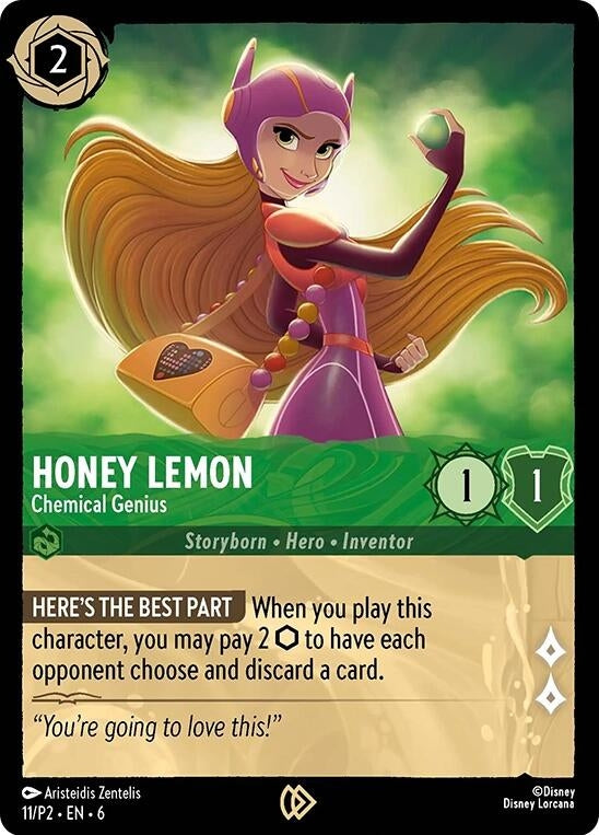 Image for Honey Lemon - Chemical Genius (Disney Lorcana Promo Cards) (11) - Disney Lorcana
