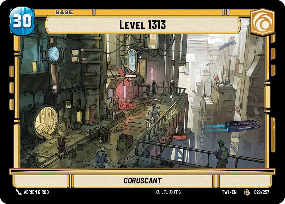 Image for Level 1313 // Battle Droid (Twilight of the Republic) (029/257 // T01) - Star Wars: Unlimited