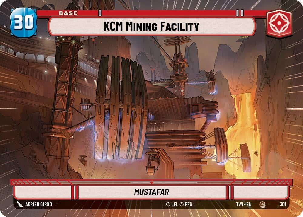 Image for KCM Mining Facility // Battle Droid (Hyperspace) (Twilight of the Republic) (301 // T03) - Star Wars: Unlimited