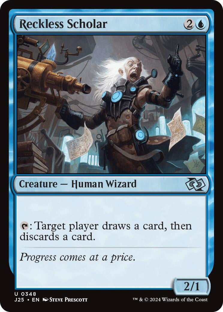 Image for Reckless Scholar (Foundations Jumpstart) (348) - Magic: The Gathering