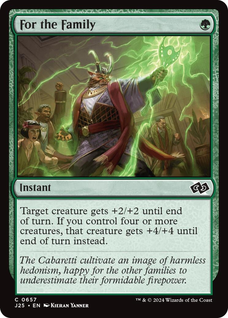 Image for For the Family (Foundations Jumpstart) (657) - Magic: The Gathering
