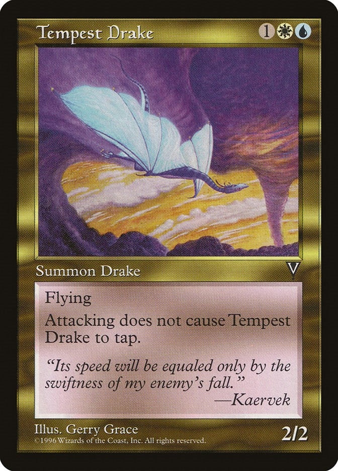 Image for Tempest Drake (Visions) - Magic: The Gathering