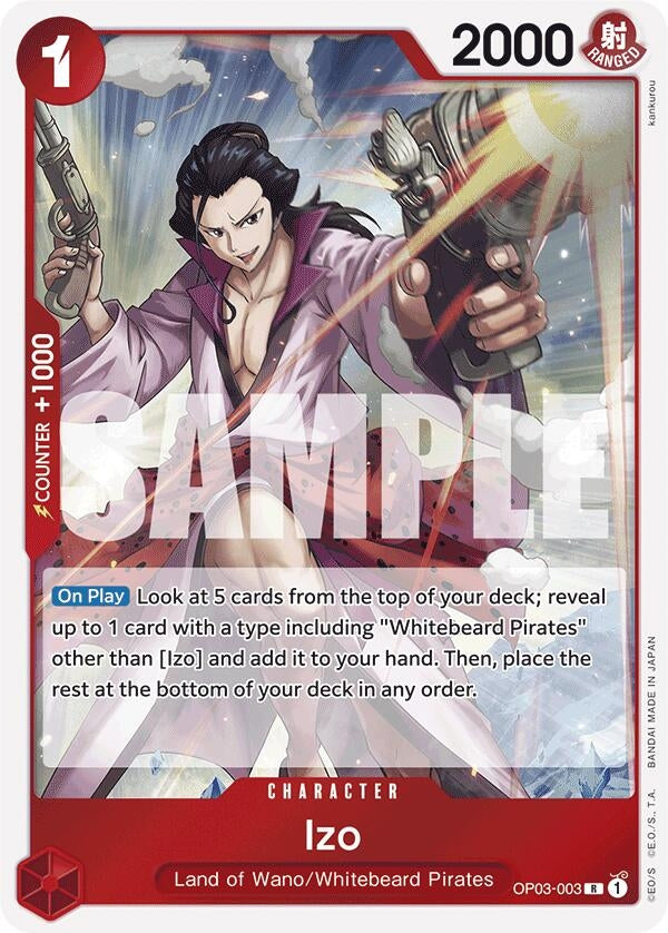 Image for Izo (OP03-003) (Reprint) (Premium Booster -The Best-) (OP03-003) - One Piece Card Game