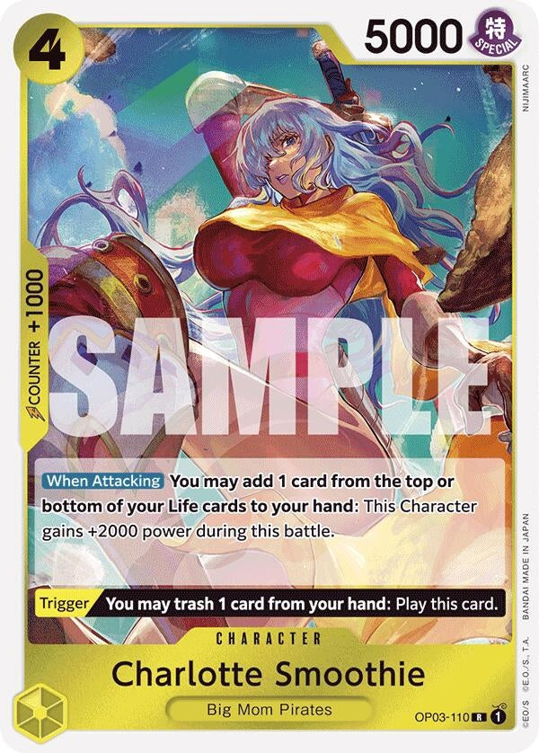 Image for Charlotte Smoothie (Reprint) (Premium Booster -The Best-) (OP03-110) - One Piece Card Game
