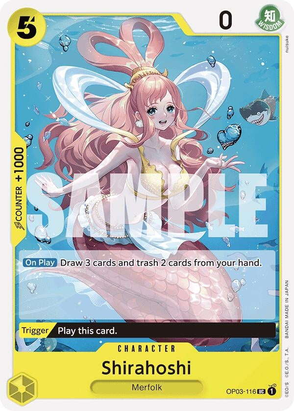 Image for Shirahoshi (OP03-116) (Reprint) (Premium Booster -The Best-) (OP03-116) - One Piece Card Game