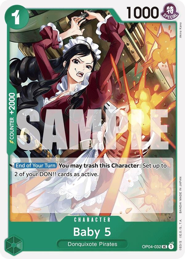 Image for Baby 5 (OP04-032) (Reprint) (Premium Booster -The Best-) (OP04-032) - One Piece Card Game