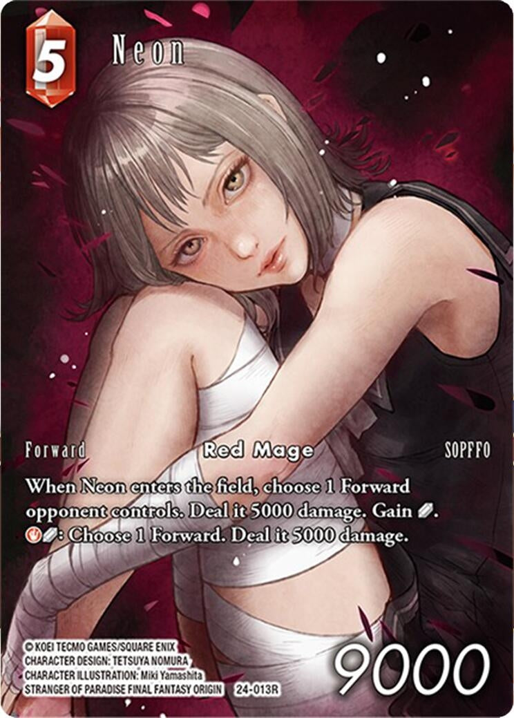 Image for Neon (Full Art) (Hidden Legends) (24-013R) - Final Fantasy TCG
