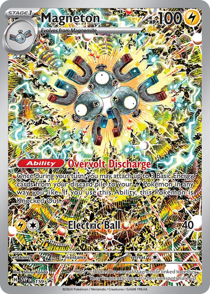 Image for Magneton - 159 (SV: Scarlet & Violet Promo Cards) (159) - Pokemon