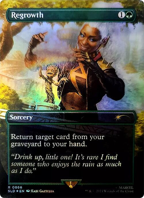 Image for Regrowth (Rainbow Foil) (Secret Lair Drop Series) (866) - Magic: The Gathering