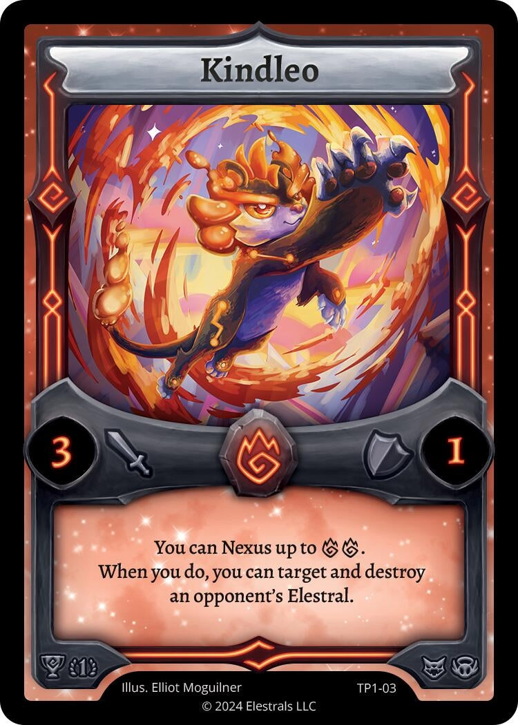 Image for Kindleo (Organized Play Series 1) (TP1-03) - Elestrals