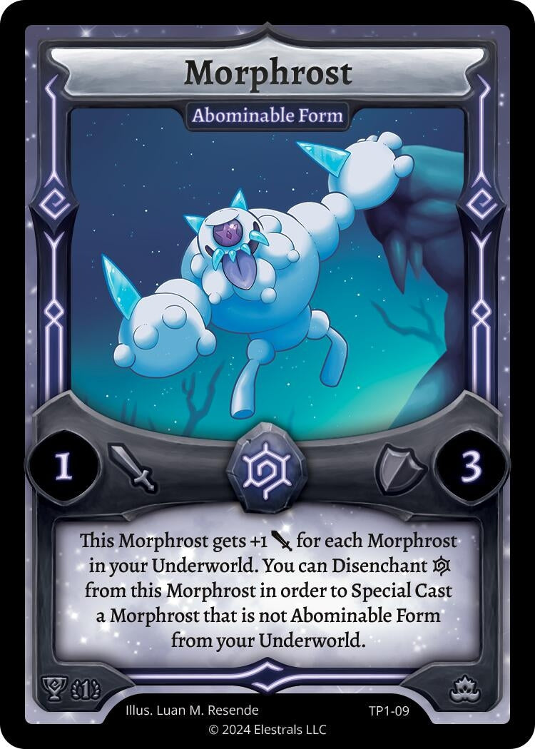Image for Morphrost - Abominable Form (Organized Play Series 1) (TP1-09) - Elestrals