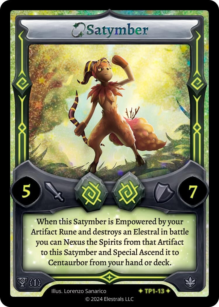 Image for Satymber (Organized Play Series 1) (TP1-13) - Elestrals