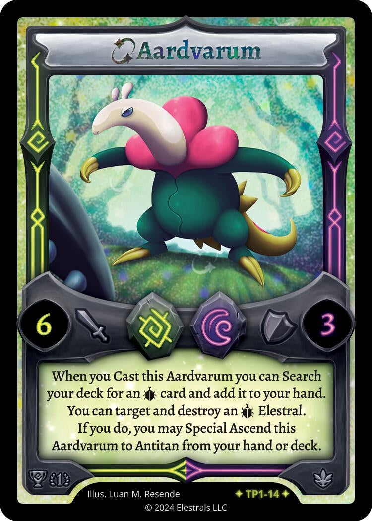 Image for Aardvarum (Organized Play Series 1) (TP1-14) - Elestrals