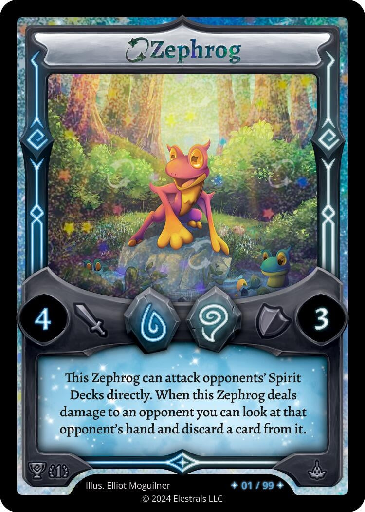 Image for Zephrog (Serialized) (Organized Play Series 1) (/99) - Elestrals