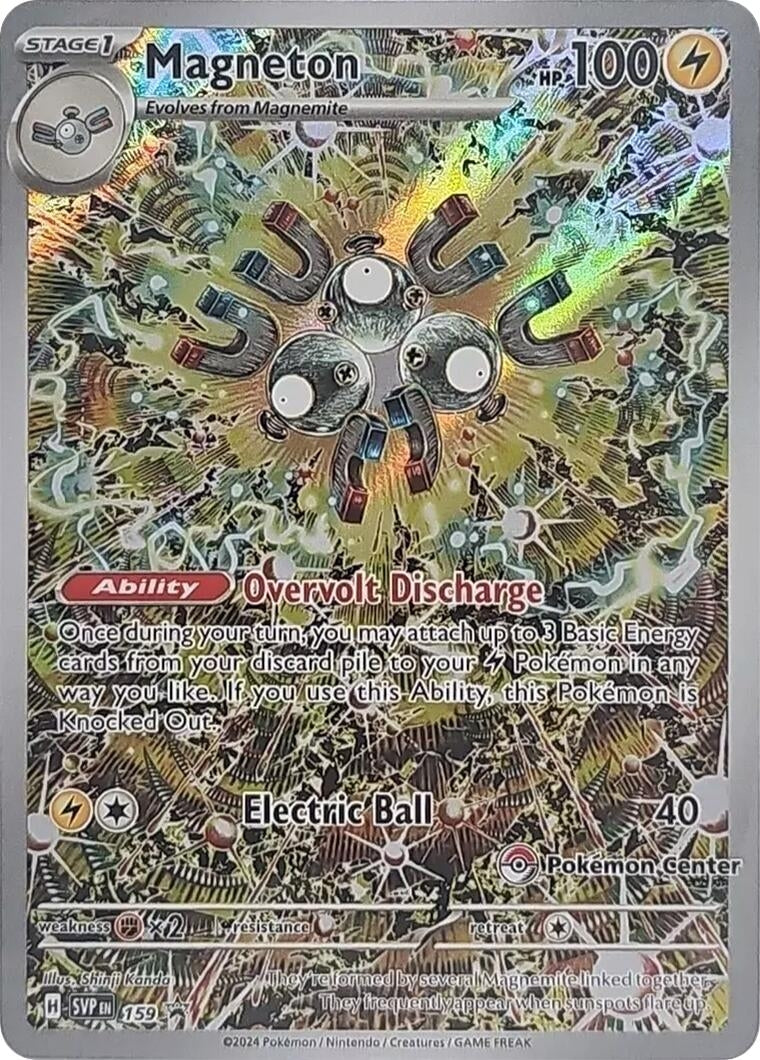 Image for Magneton - 159 (Pokémon Center Exclusive) (SV: Scarlet & Violet Promo Cards) (159) - Pokemon
