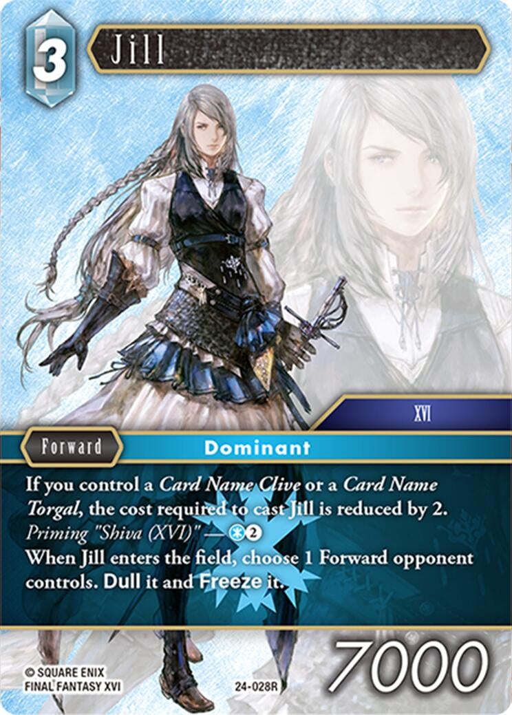 Image for Jill (Hidden Legends) (24-028R) - Final Fantasy TCG