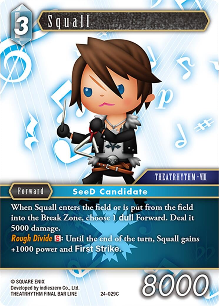 Image for Squall (Hidden Legends) (24-029C) - Final Fantasy TCG