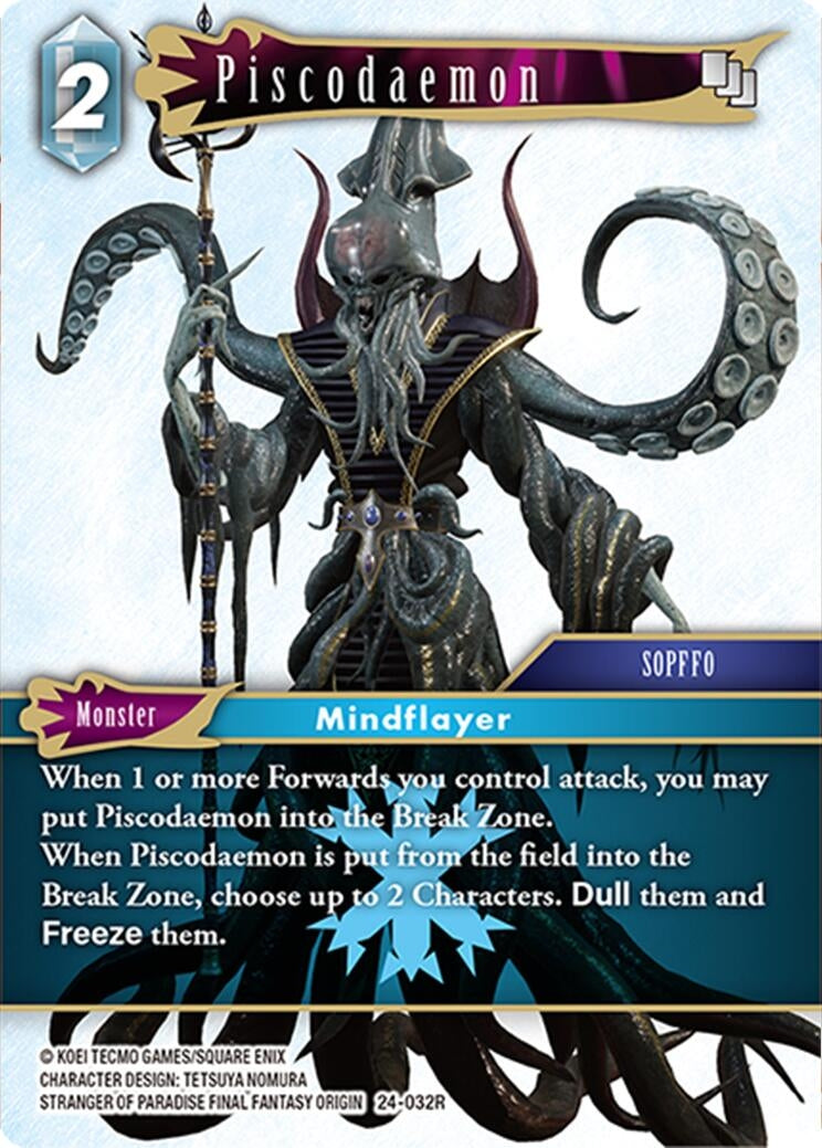 Image for Piscodaemon (Hidden Legends) (24-032R) - Final Fantasy TCG