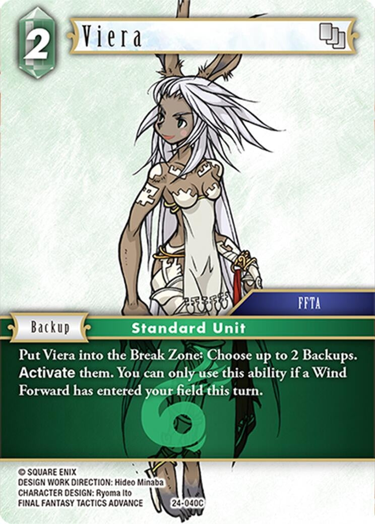 Image for Viera (Hidden Legends) (24-040C) - Final Fantasy TCG