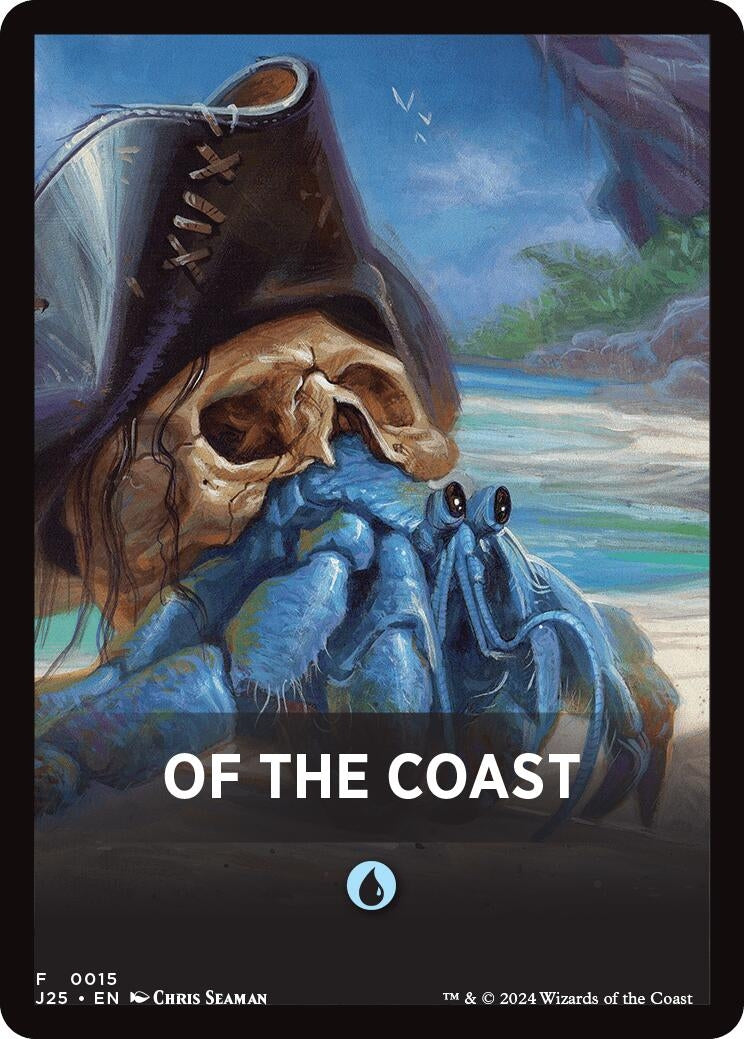 Image for Of The Coast Theme Card (Foundations Jumpstart) (15) - Magic: The Gathering