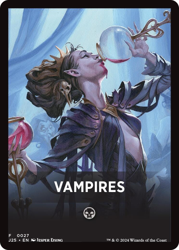 Image for Vampires Theme Card (Foundations Jumpstart) (27) - Magic: The Gathering