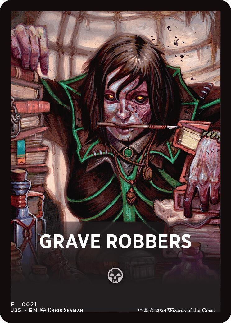 Image for Grave Robbers Theme Card (Foundations Jumpstart) (21) - Magic: The Gathering