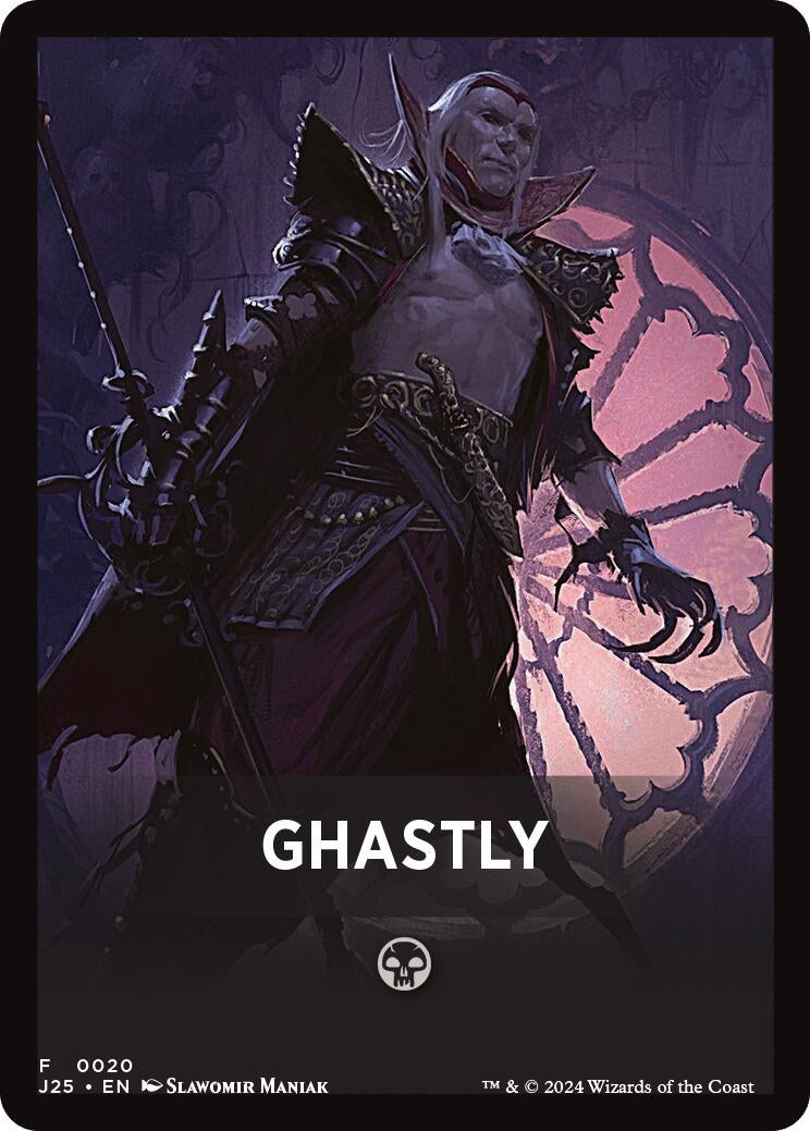 Image for Ghastly Theme Card (Foundations Jumpstart) (20) - Magic: The Gathering
