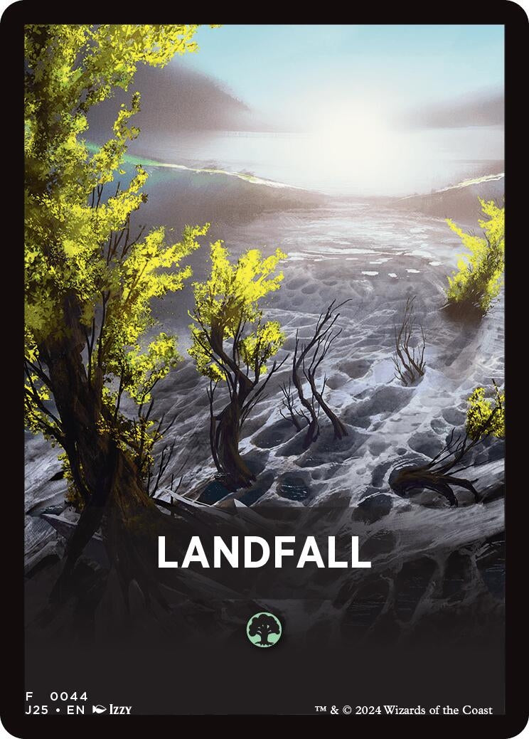 Image for Landfall Theme Card (Foundations Jumpstart) (44) - Magic: The Gathering
