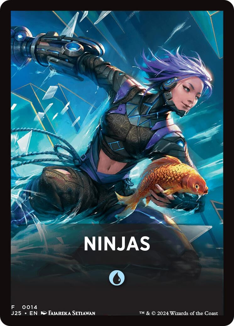Image for Ninjas Theme Card (Foundations Jumpstart) (14) - Magic: The Gathering