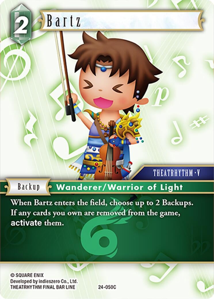 Image for Bartz (Hidden Legends) (24-050C) - Final Fantasy TCG